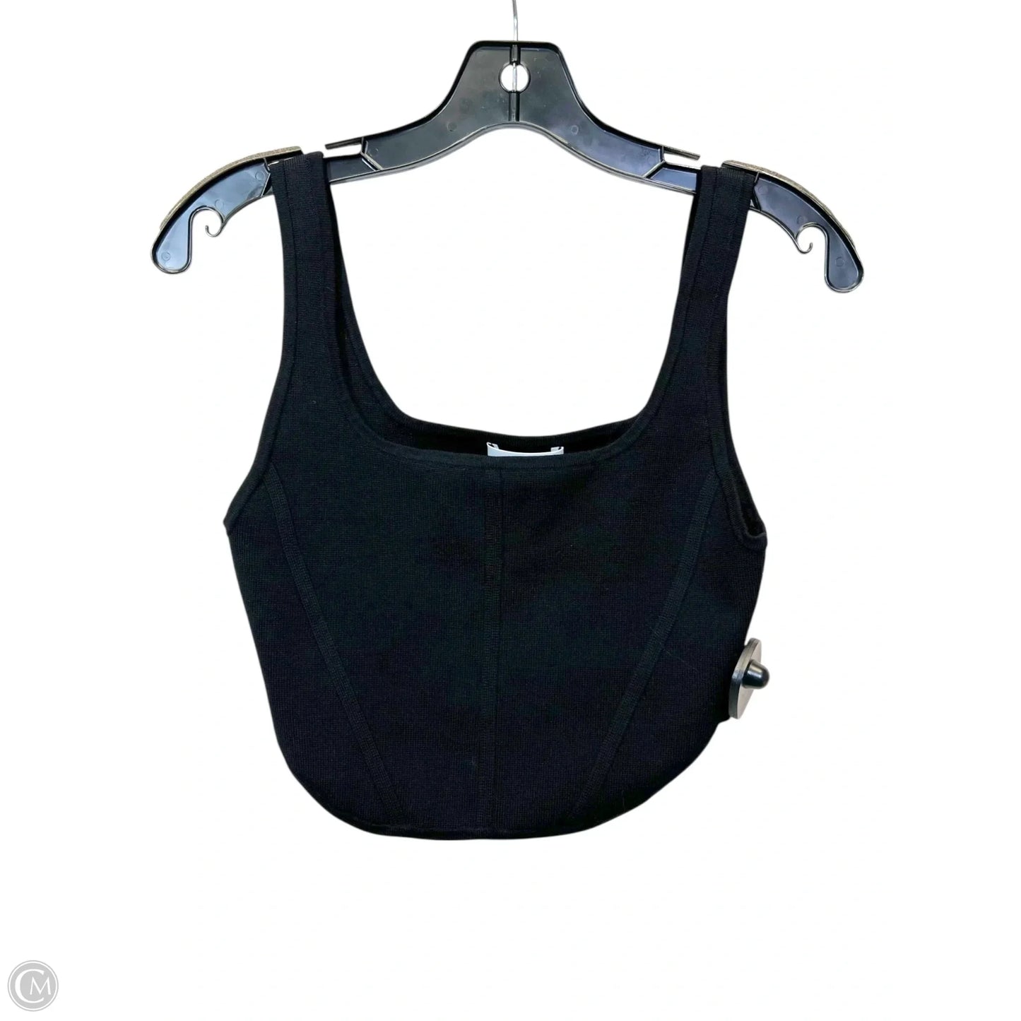Top Sleeveless Designer By Babaton In Black, Size: M