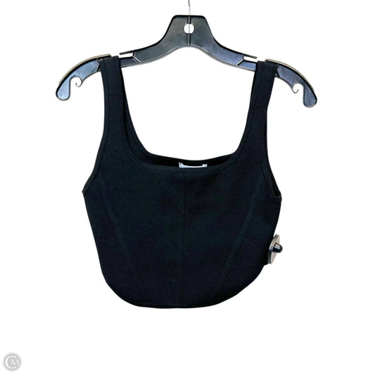 Top Sleeveless Designer By Babaton In Black, Size: M
