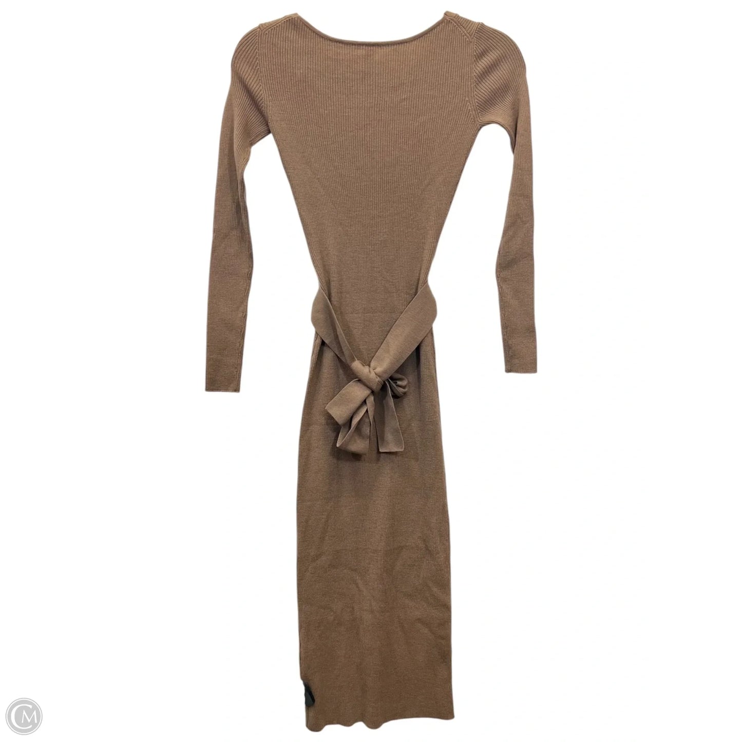Dress Designer By Babaton In Tan, Size: Xs