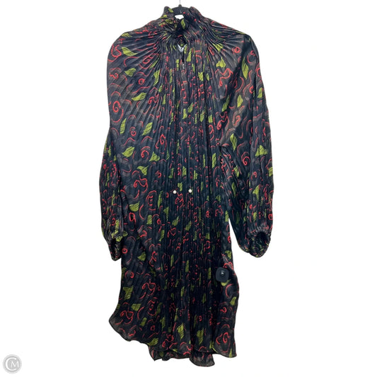 Dress Designer By Opening Ceremony In Black & Green, Size: 6