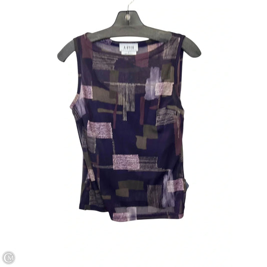 Top 2pc Sleeveless By A Byer In Purple, Size: M