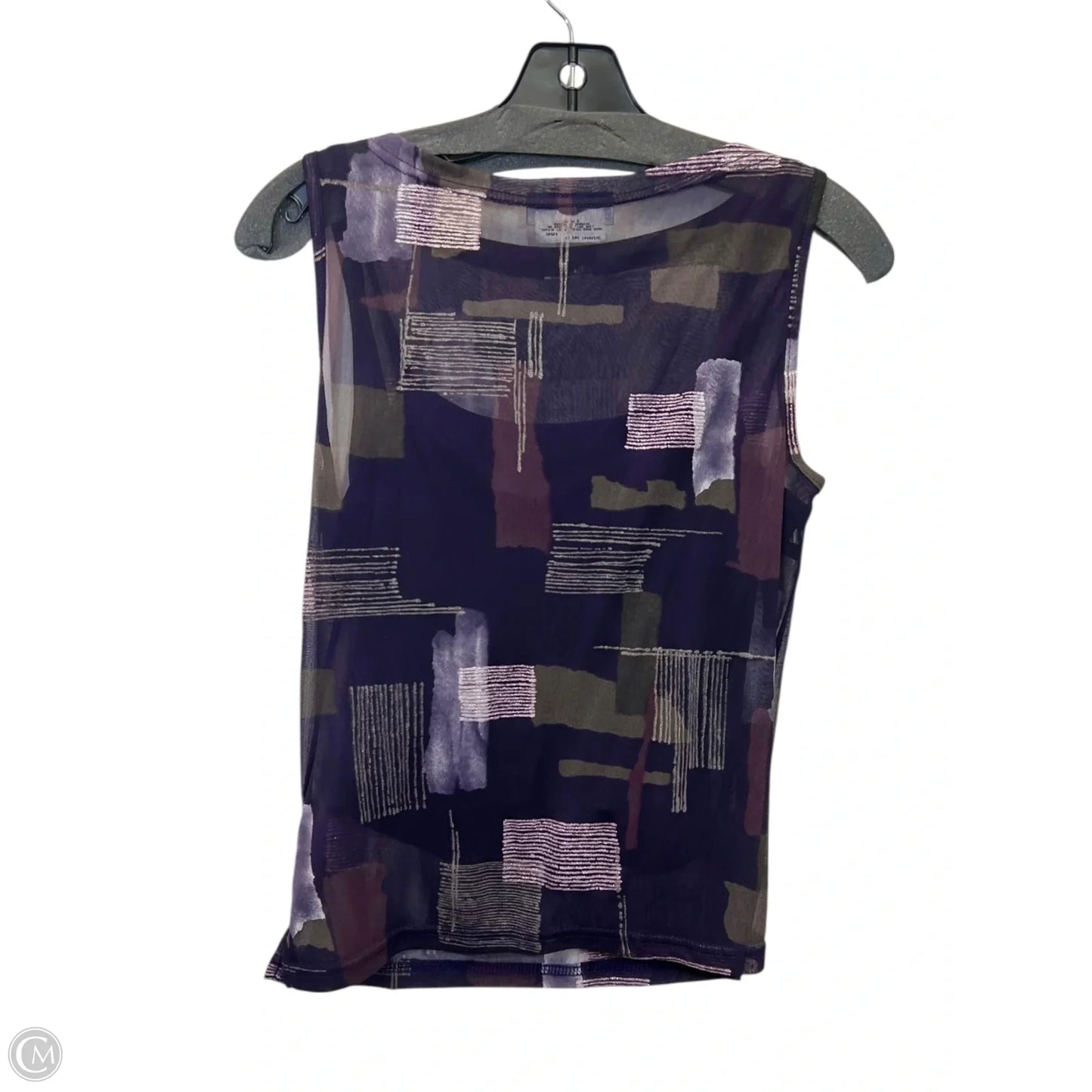 Top 2pc Sleeveless By A Byer In Purple, Size: M