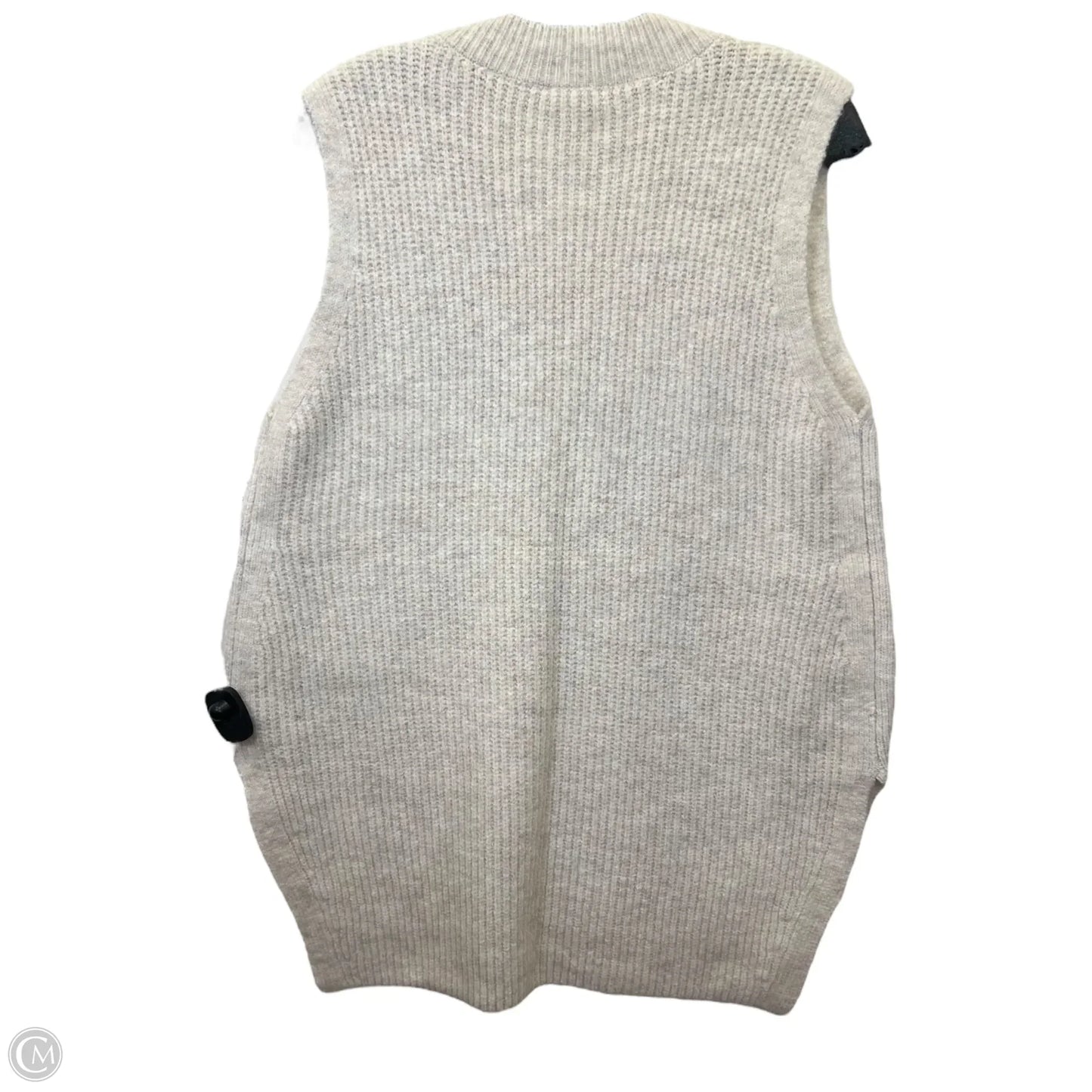 Vest Sweater By Vince Camuto In Tan, Size: S