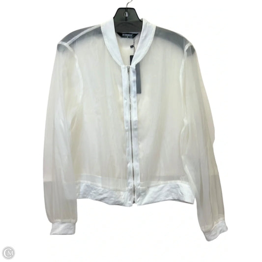 Cardigan By Allegra K In Ivory, Size: M