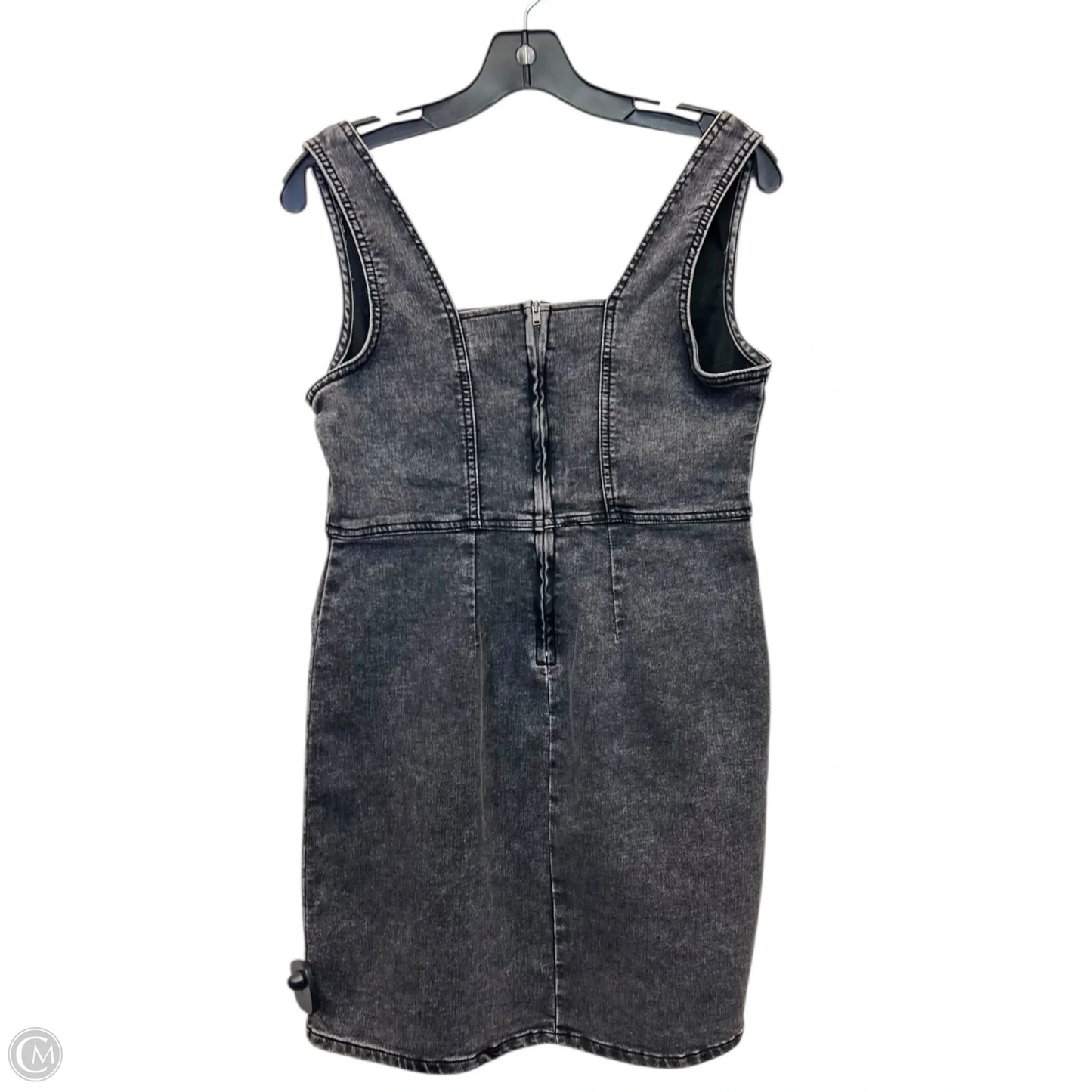 Dress Casual Midi By No Boundaries In Grey, Size: S