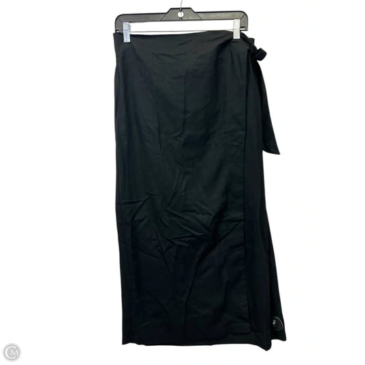 Skirt Maxi By Ophelia Roe In Black, Size: Xl