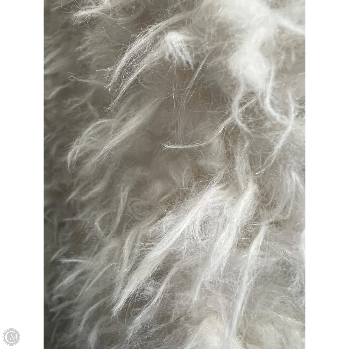 Vest Faux Fur & Sherpa By Ambiance Apparel In White, Size: L