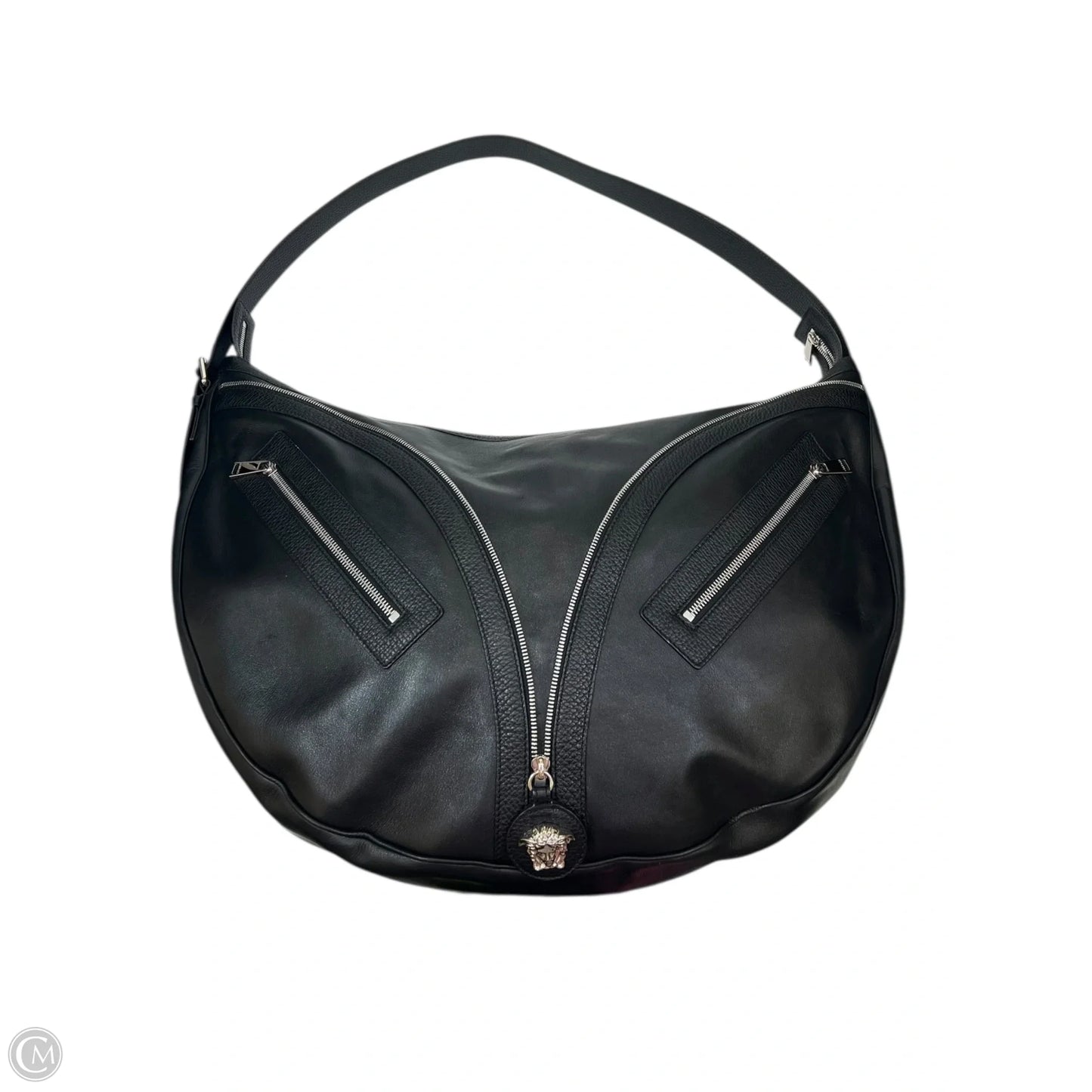 Handbag Luxury Designer By Versace, Size: Large