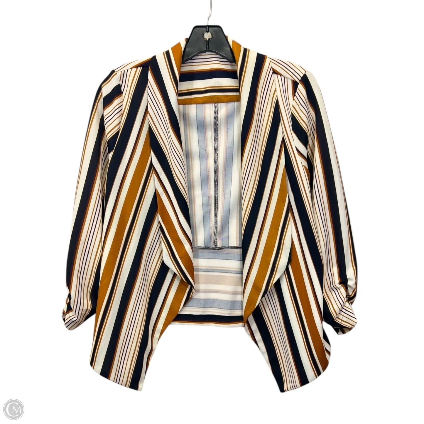 Blazer By Grecerelle In Black & Brown, Size: S