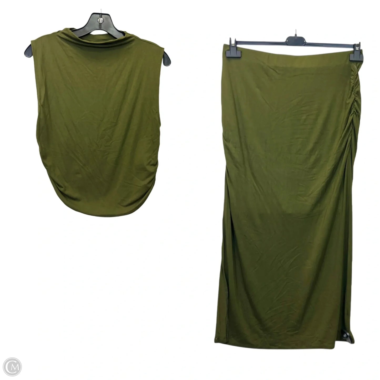Skirt Set 2pc By Old Navy In Green, Size: L