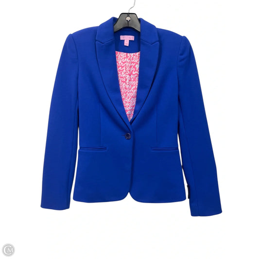 Blazer By Lilly Pulitzer In Blue, Size: Xs
