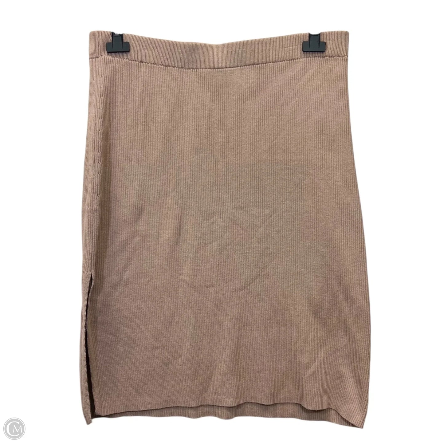 Skirt Maxi By Ava & Viv In Tan, Size: 1x