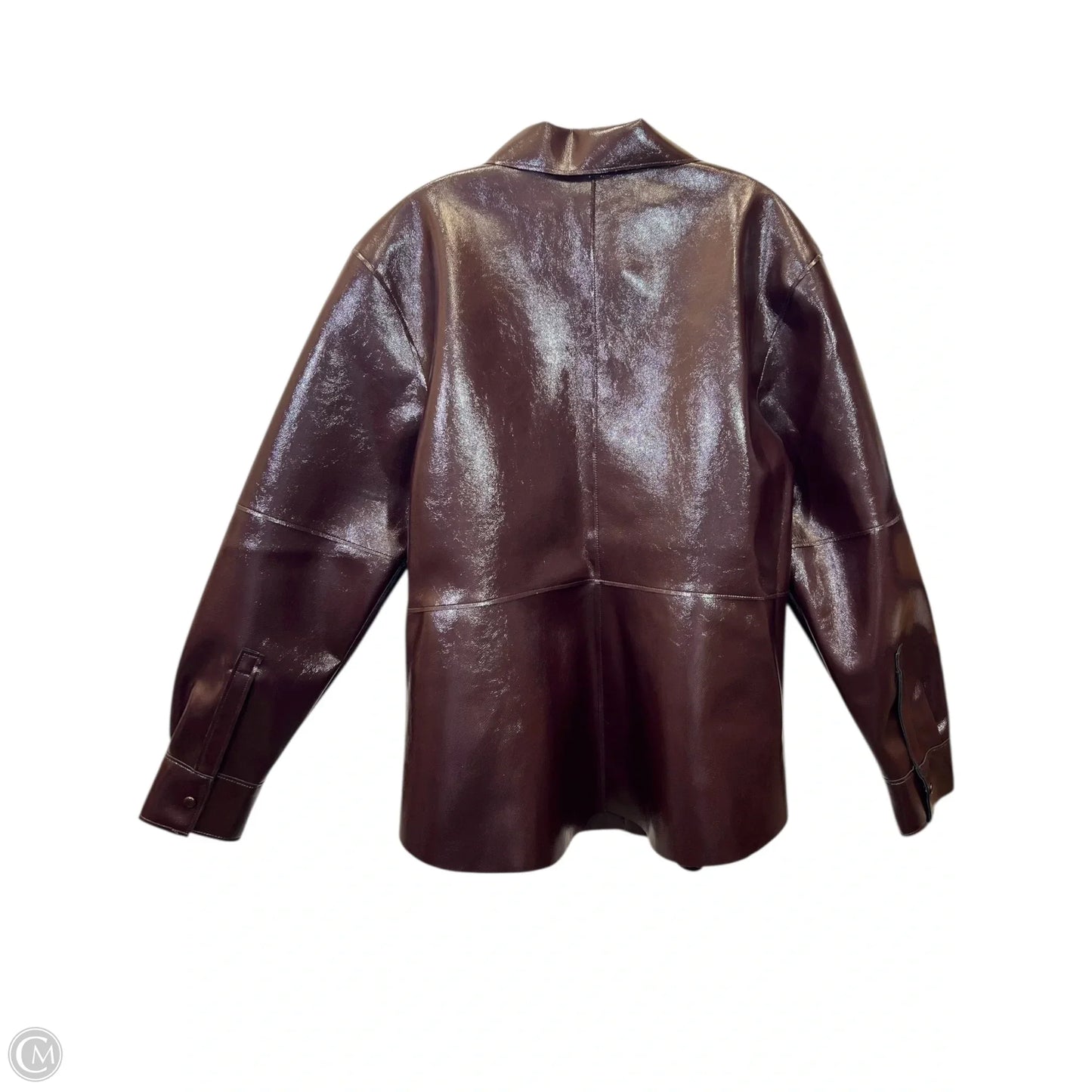 Coat Other By H&m In Maroon, Size: Xl