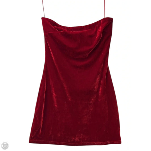 Dress Party Short By Sugar Thrills In Red, Size: S