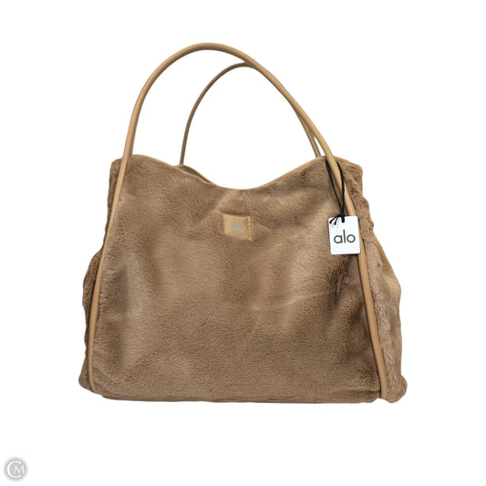 Handbag Designer By Alo, Size: Large