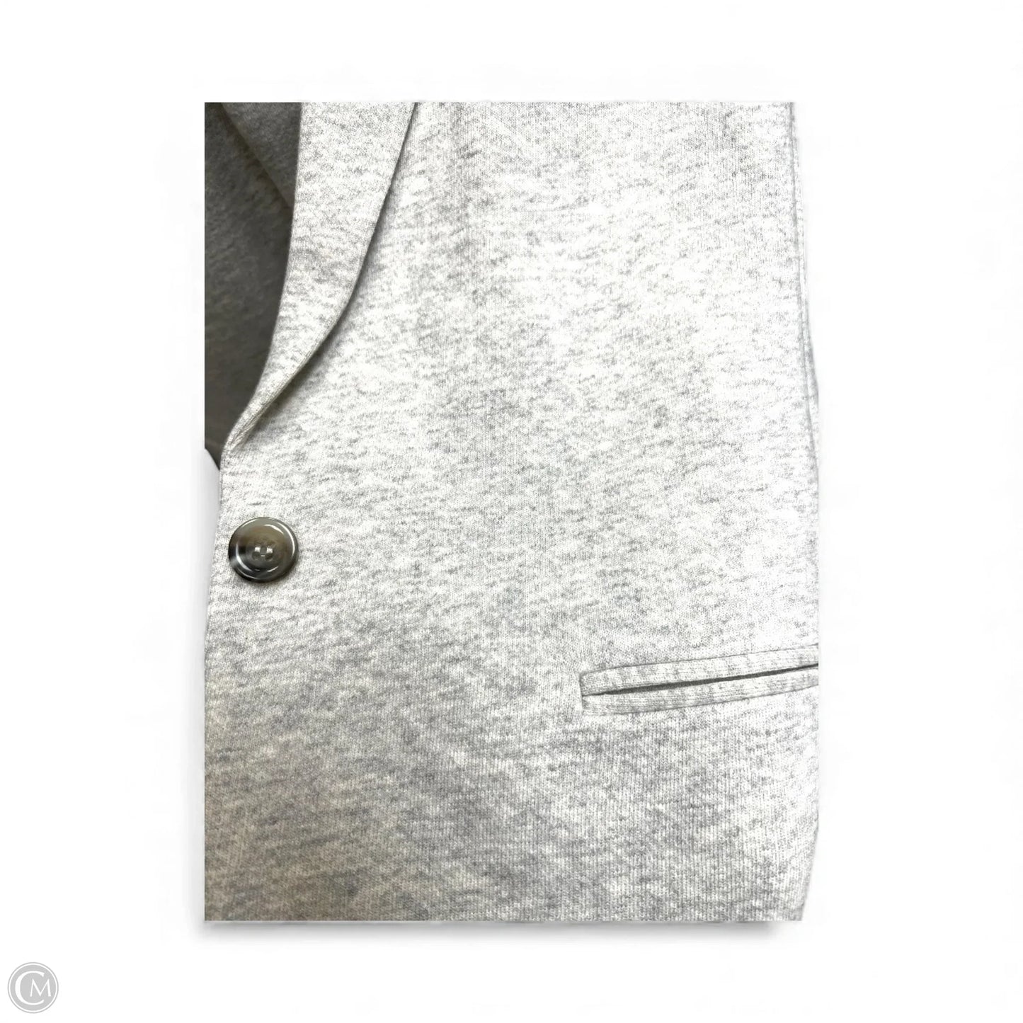 Cardigan By Ann Taylor In Light Grey, Size: M