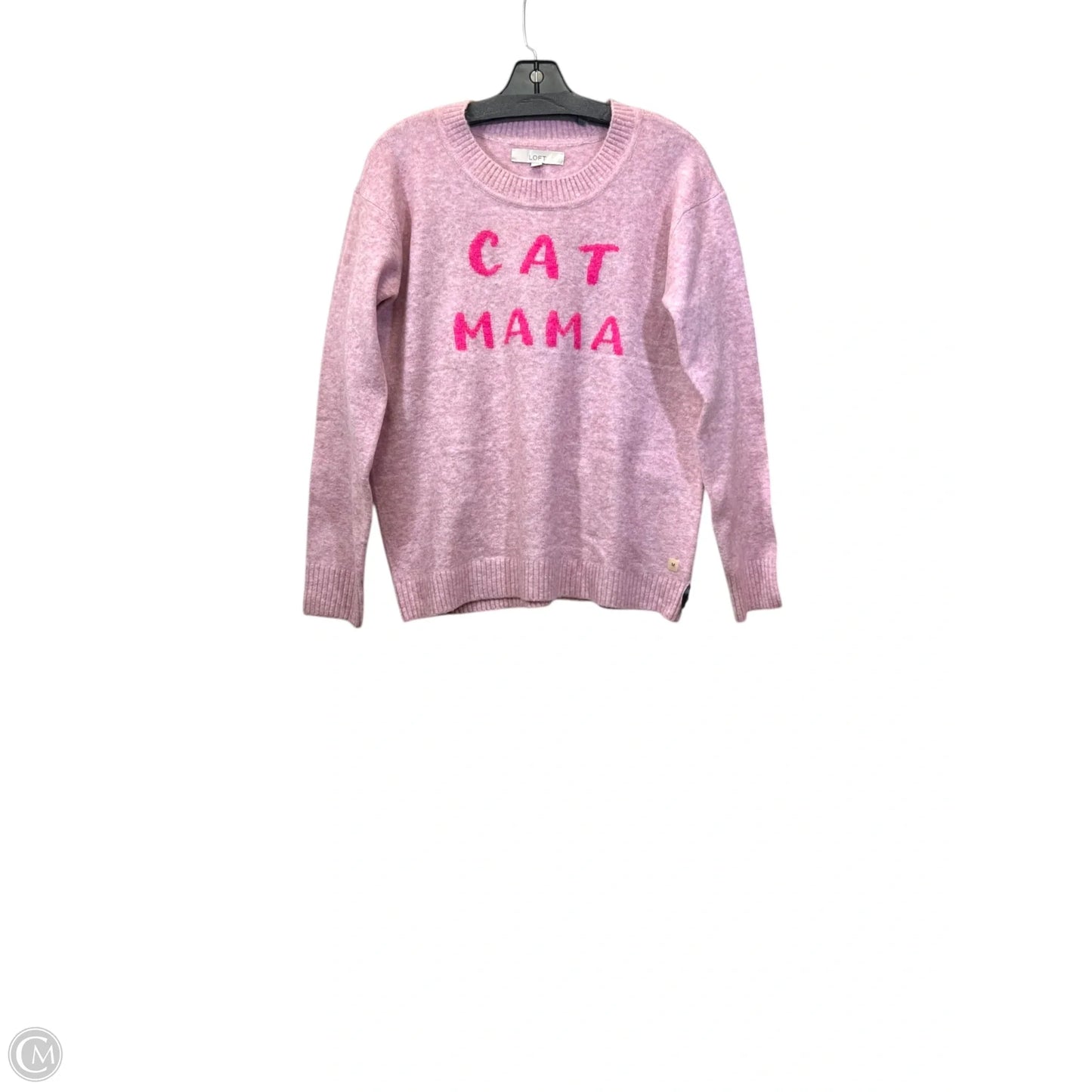 Sweater By Loft In Pink, Size: M