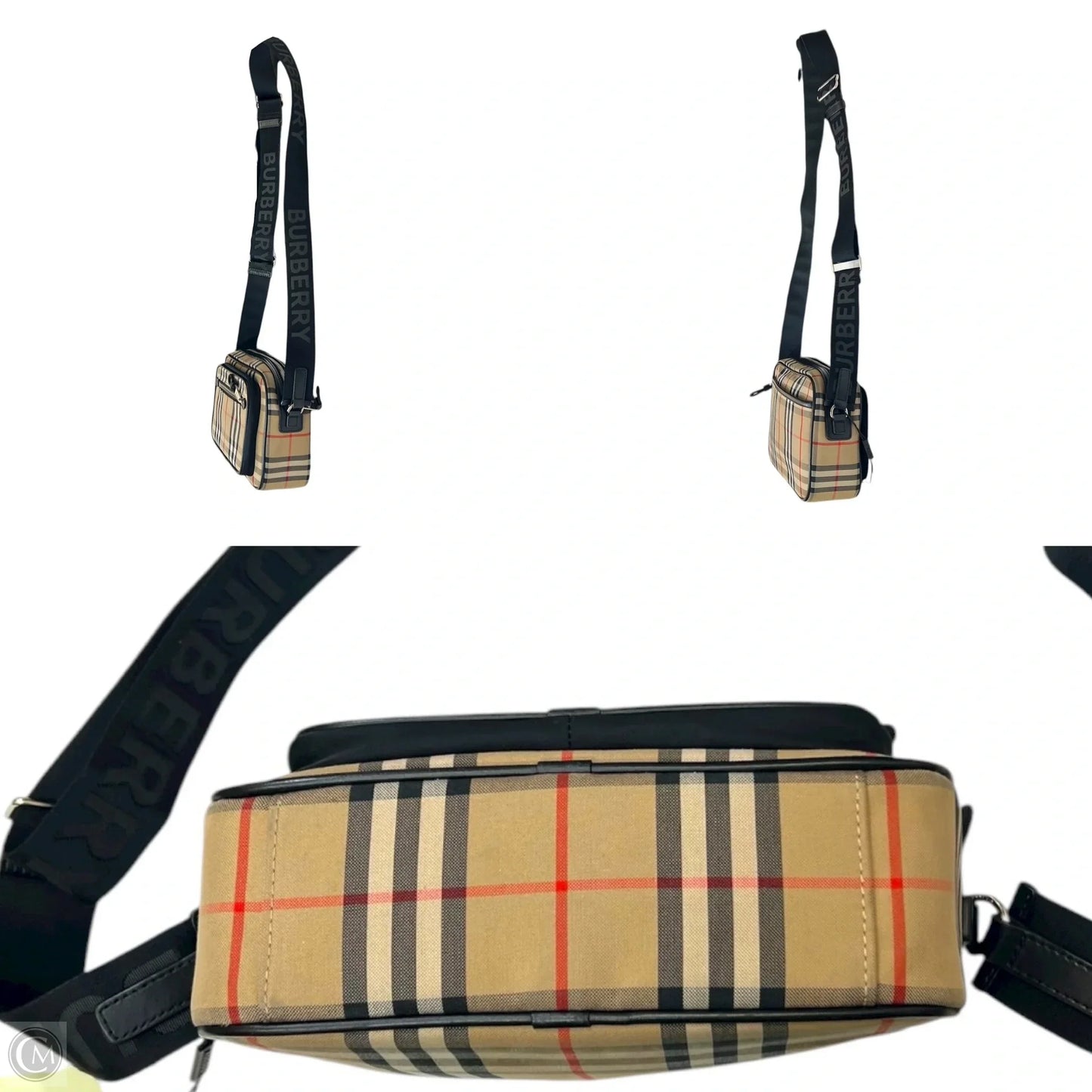 Crossbody Luxury Designer By Burberry, Size: Medium