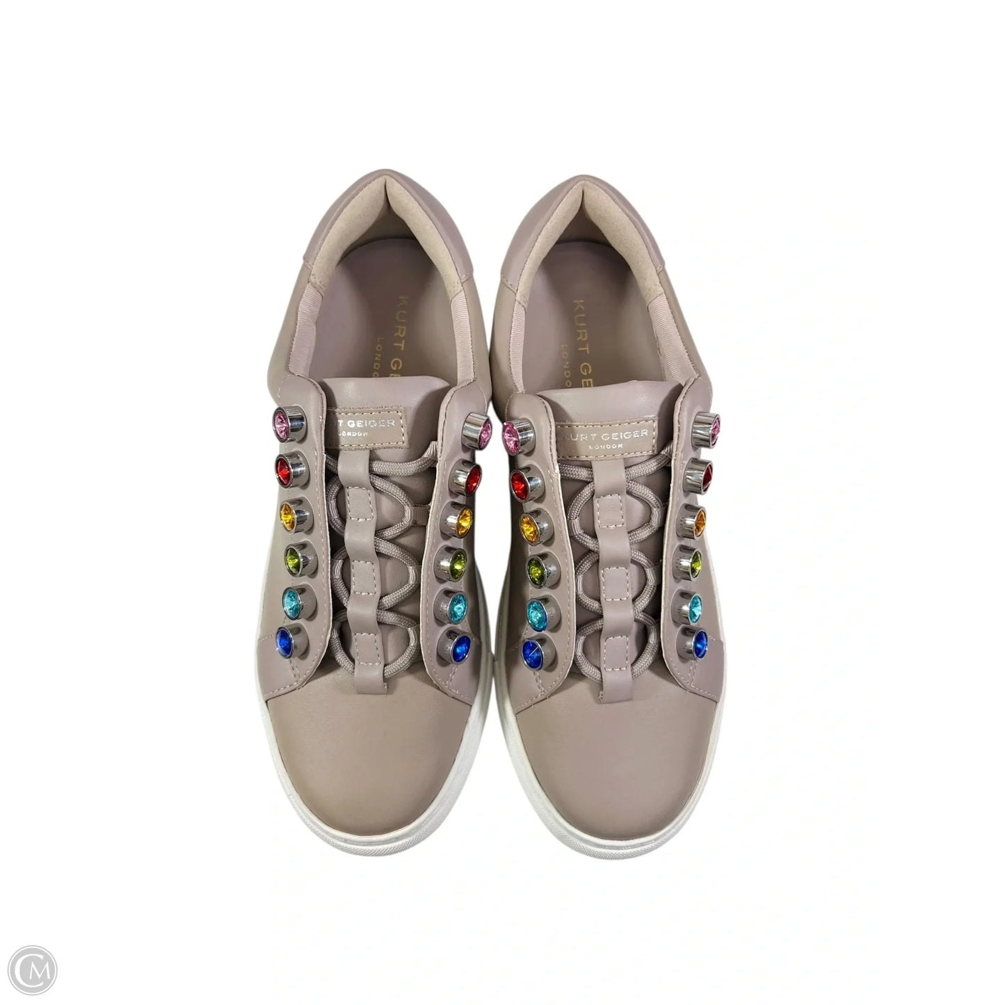 Shoes Designer By Kurt Geiger In Taupe, Size: 7