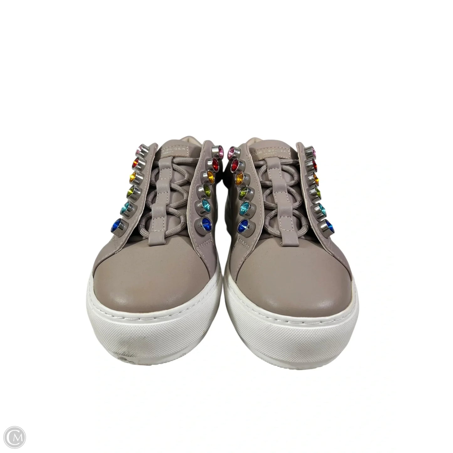 Shoes Designer By Kurt Geiger In Taupe, Size: 7