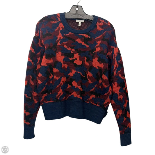 Sweater Designer By Joie In Camouflage Print, Size: Xxs