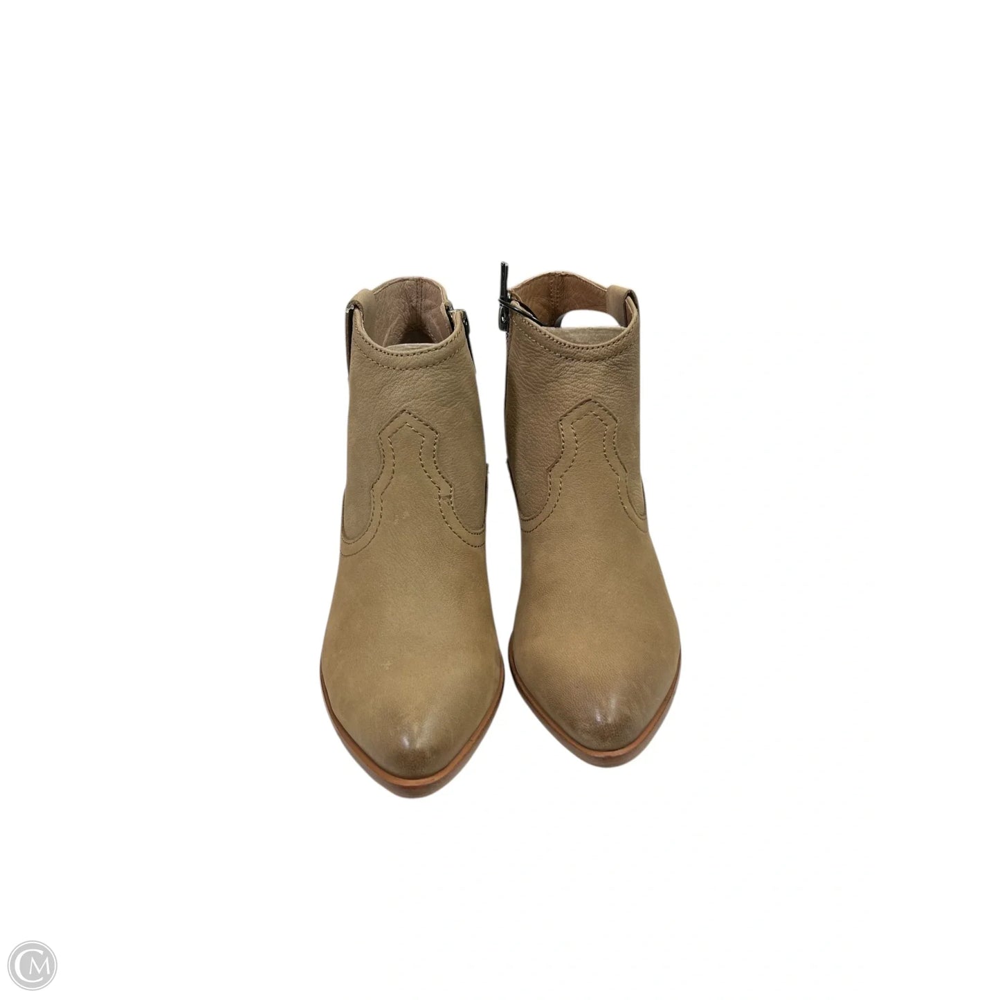 Boots Designer By Frye In Tan, Size: 5.5
