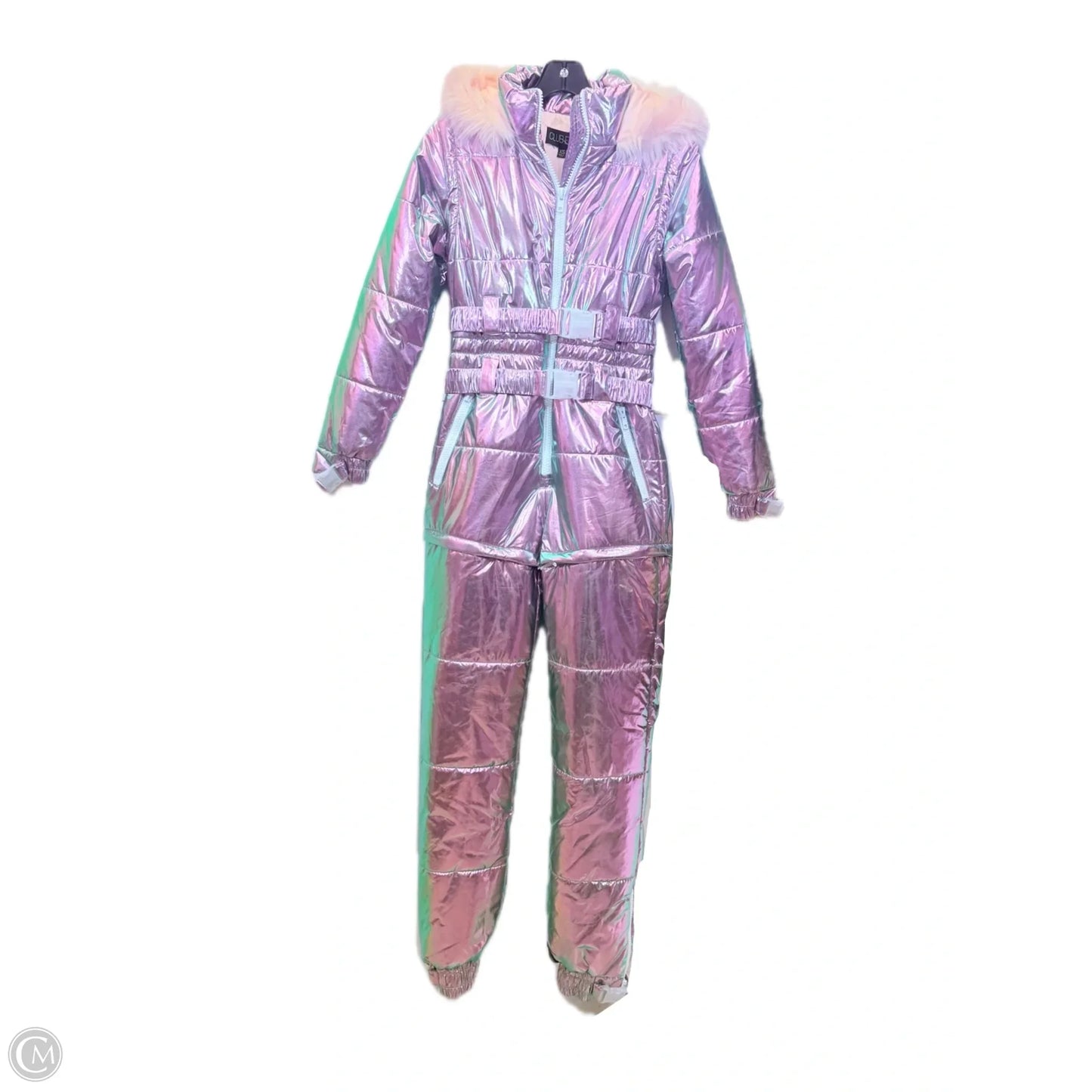 Jumpsuit By Dolls Club Kill Exx In Silver, Size: Xs