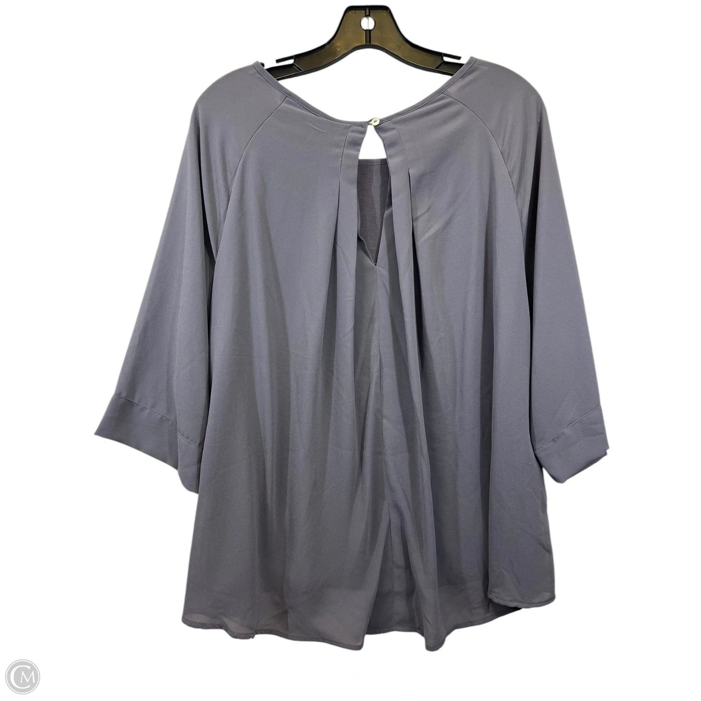 Top Short Sleeve By Bobeau In Purple, Size: S