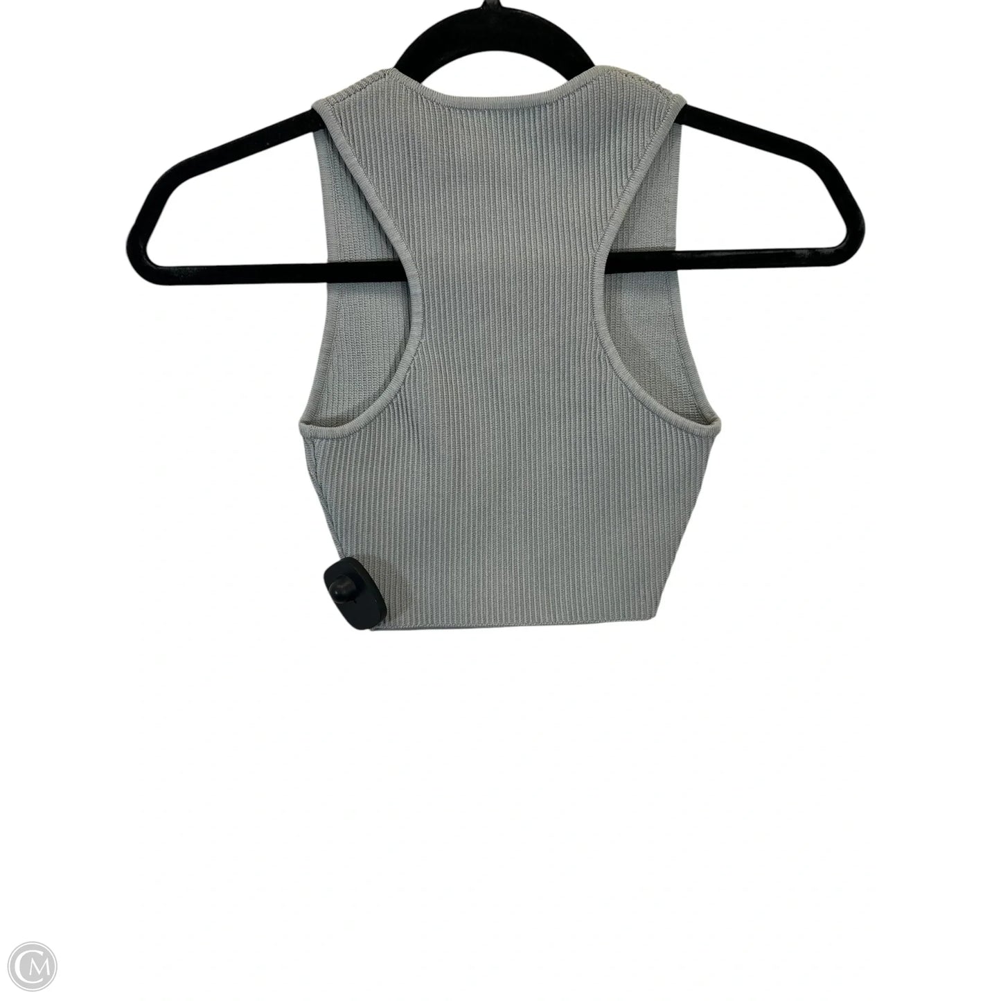 Top Sleeveless Designer By Babaton In Grey, Size: Xxs