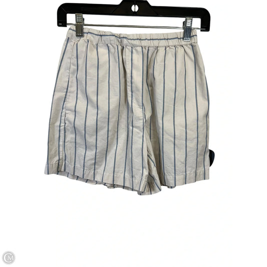 Shorts Designer By Wilfred In Blue & Cream, Size: Xxs