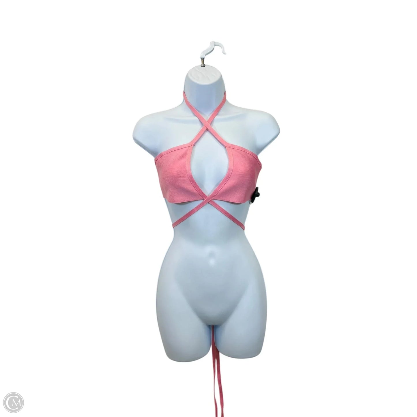 Top Sleeveless Designer By Miss Circle In Pink, Size: Xxs