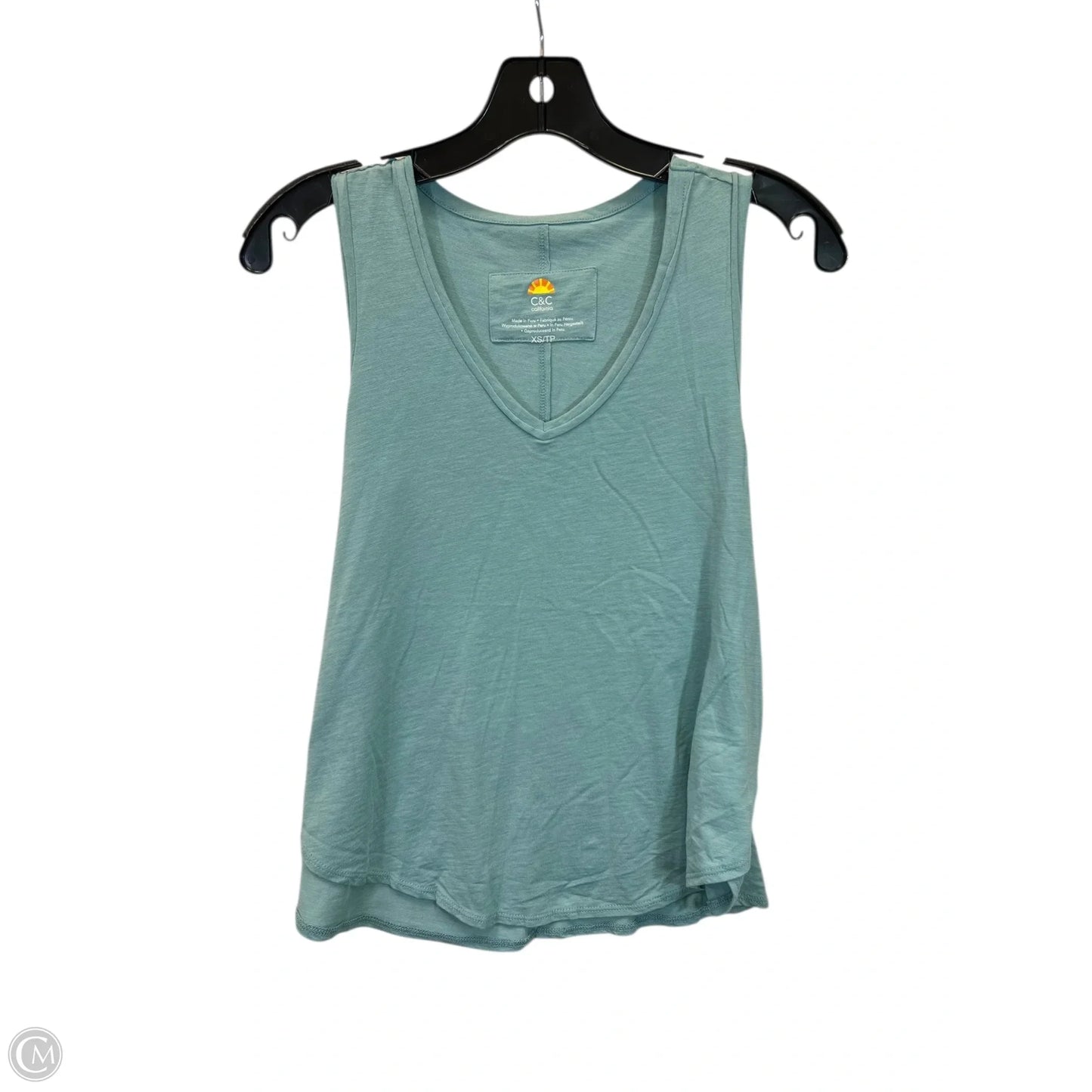 Tank Top By C And C In Blue, Size: Xs