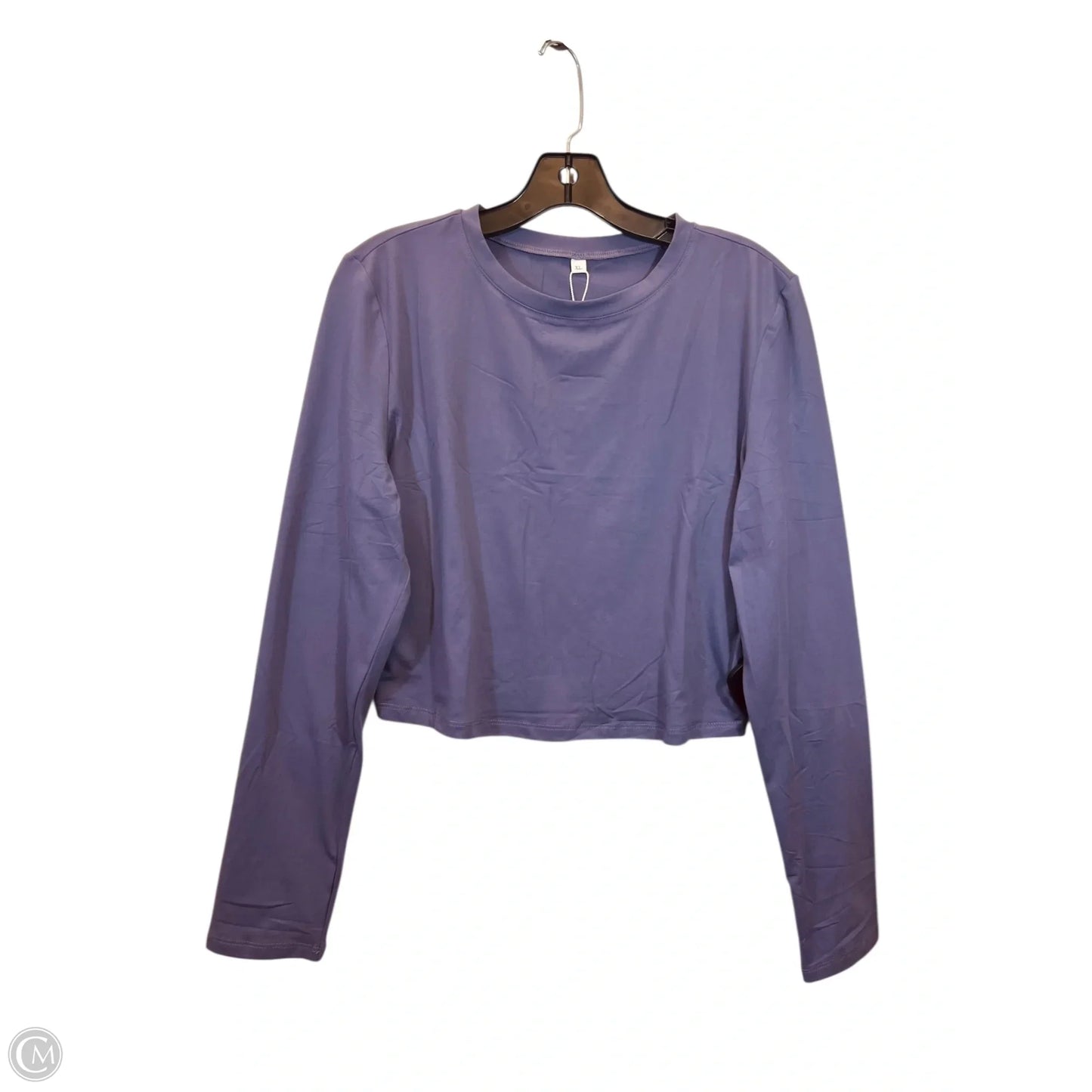Top Long Sleeve By Clothes Mentor In Purple, Size: Xl
