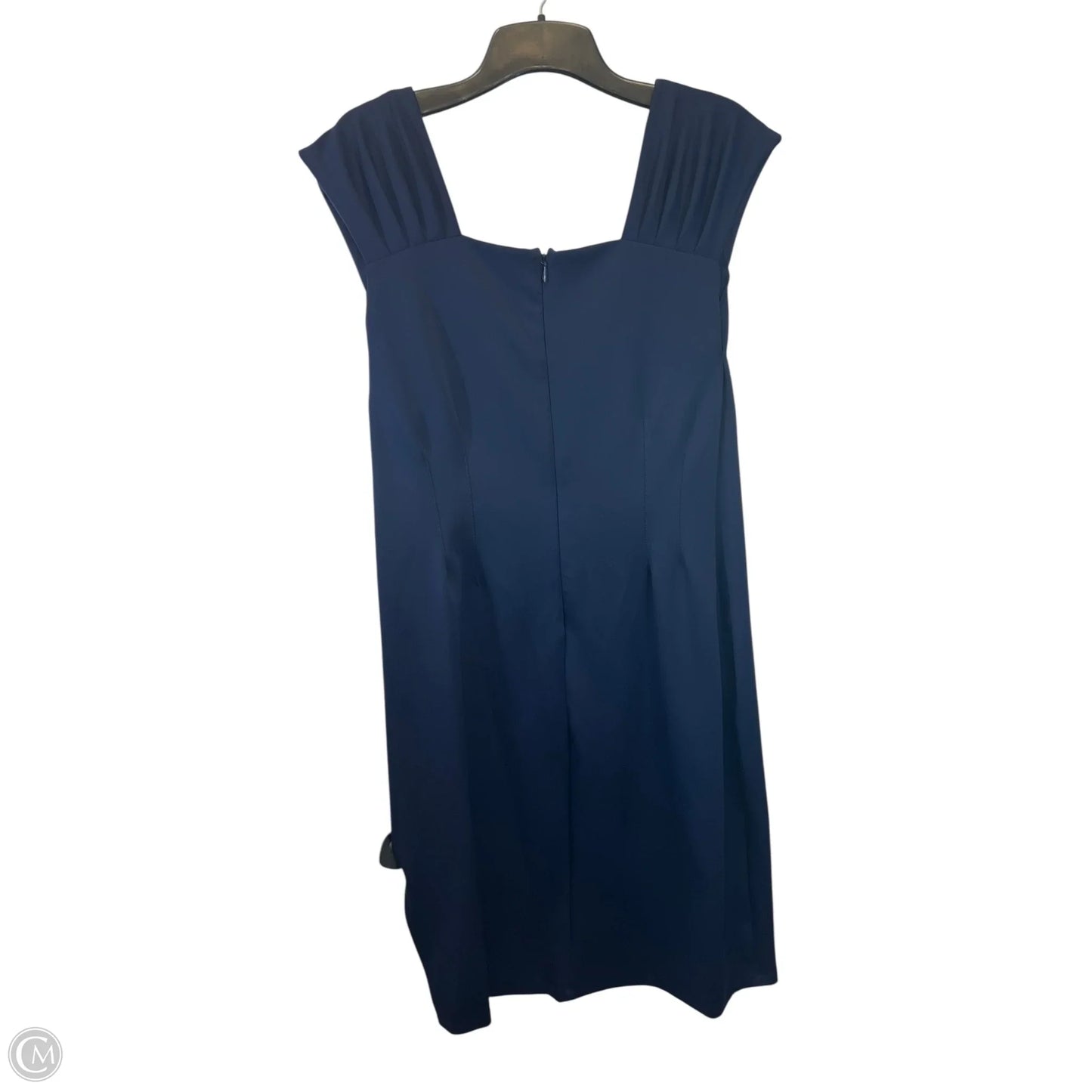 Dress Casual Midi By New York And Co In Navy, Size: 3x