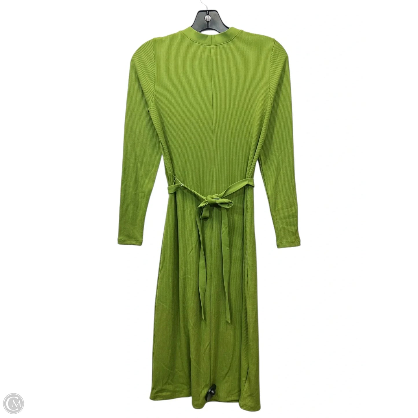 Dress Casual Midi By Montgomery Post In Green, Size: M