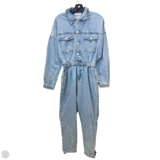 Jumpsuit By 12th Tribe In Blue Denim, Size: S