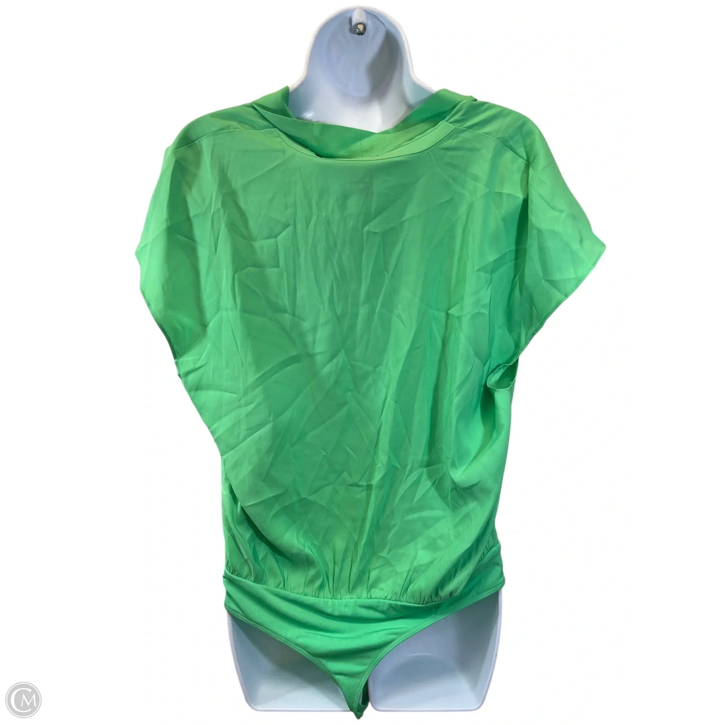 Bodysuit By Express In Green, Size: L