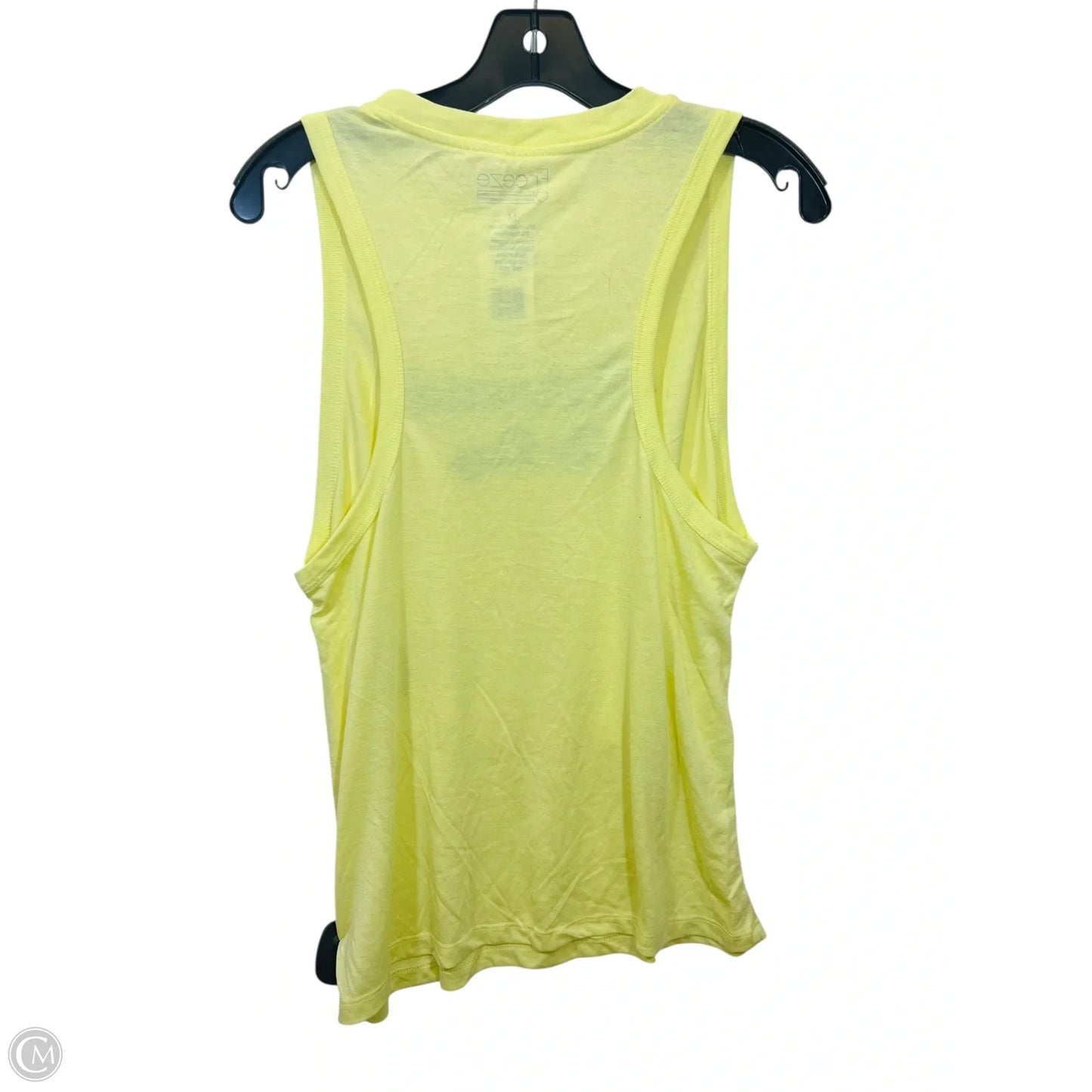 Top Short Sleeve Basic By Freeze In Yellow, Size: M