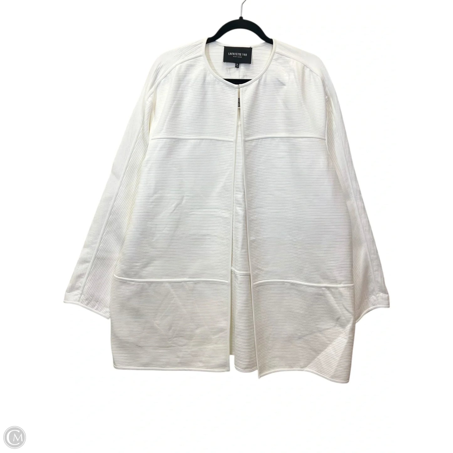 Cardigan By Lafayette 148 In White, Size: Xl