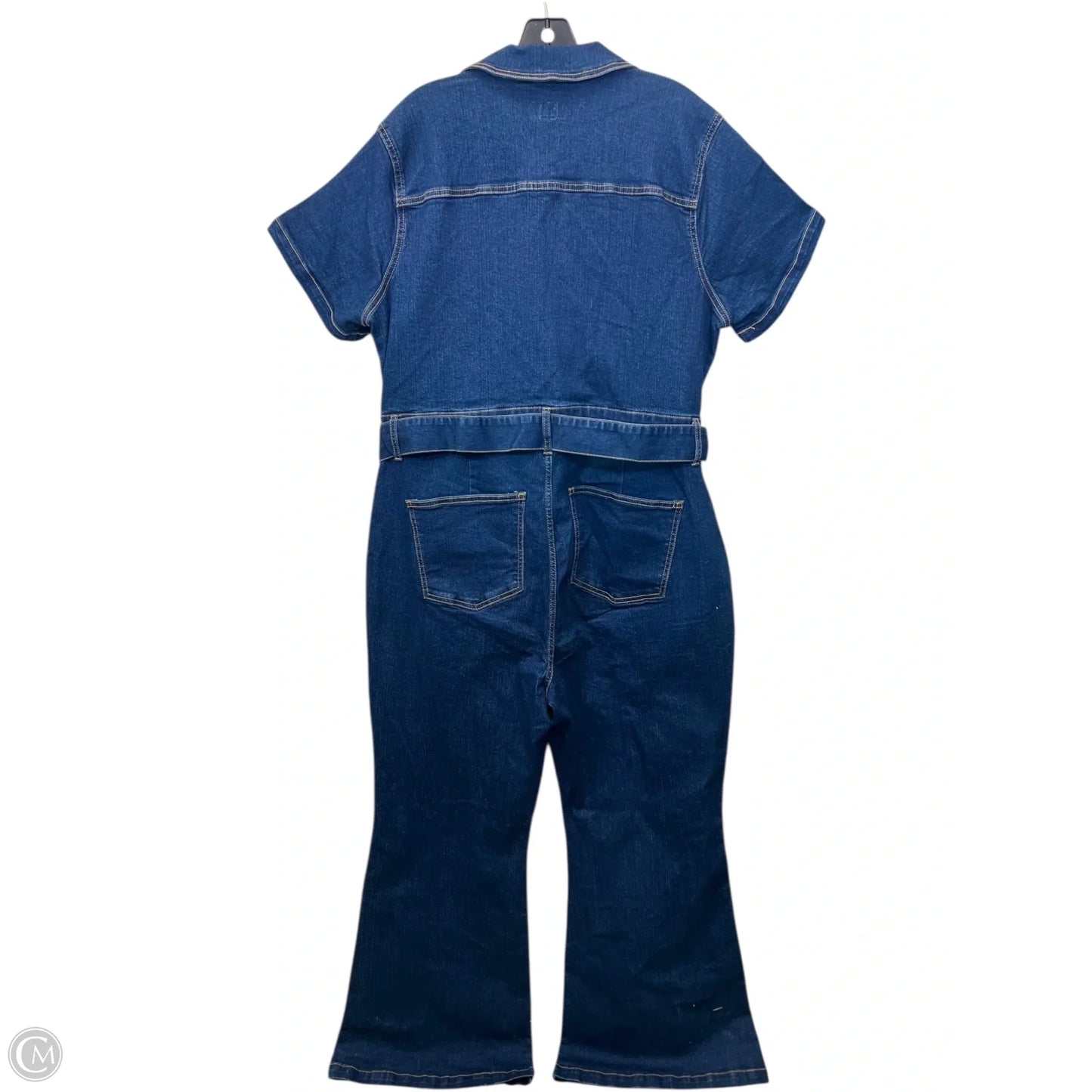 Jumpsuit By Ava & Viv In Blue Denim, Size: 2x