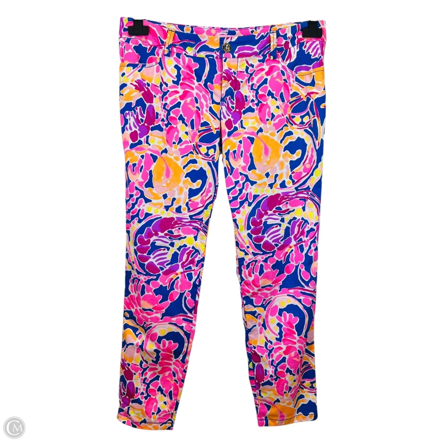 Pants Cropped By Lilly Pulitzer In Multi-colored, Size: 8