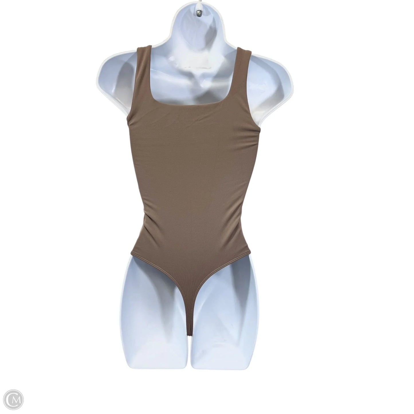 Bodysuit By Babaton In Brown, Size: Xs