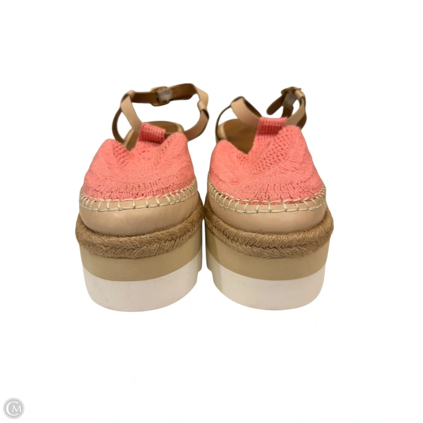 Sandals Heels Platform By Free People In Pink, Size: 11