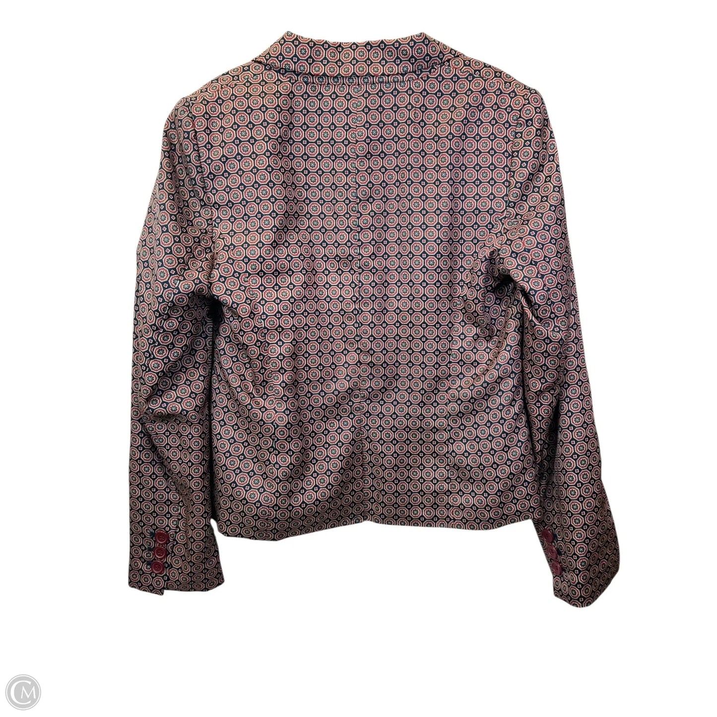Blazer By Limited In Blue & Red, Size: M