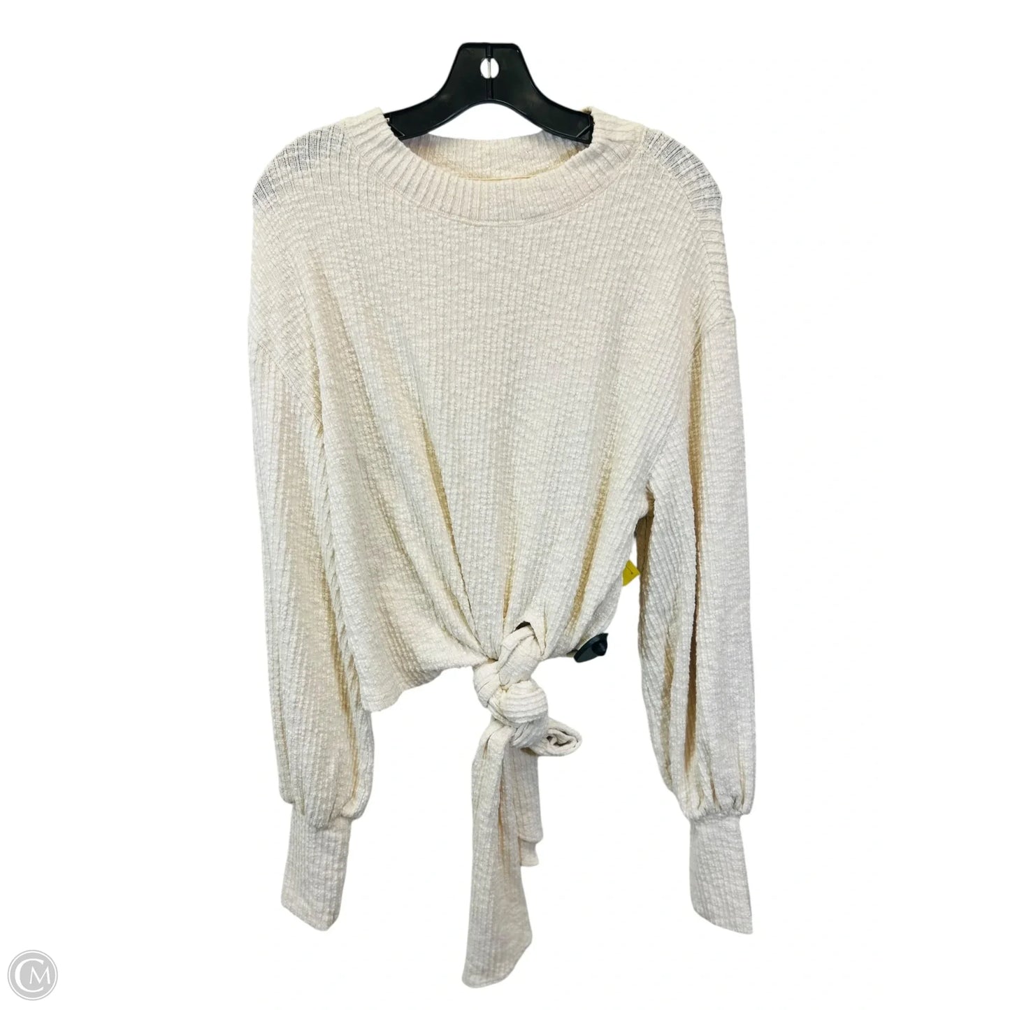 Sweater By Free People In Cream, Size: Xs