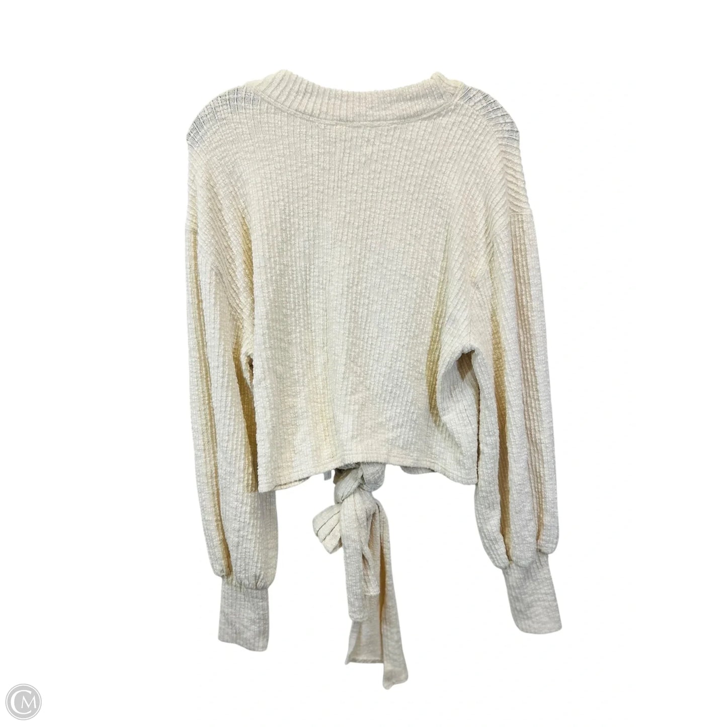 Sweater By Free People In Cream, Size: Xs