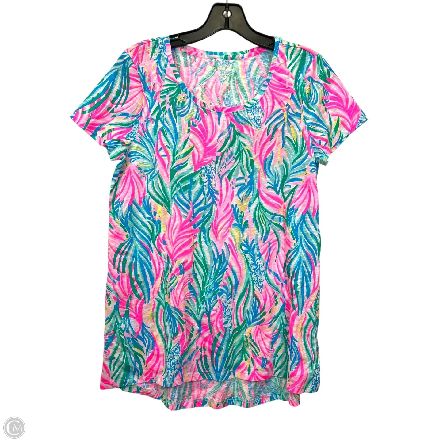 Top Short Sleeve By Lilly Pulitzer In Multi-colored, Size: S