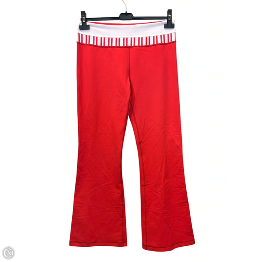 Athletic Pants By Lululemon In Red, Size: 10