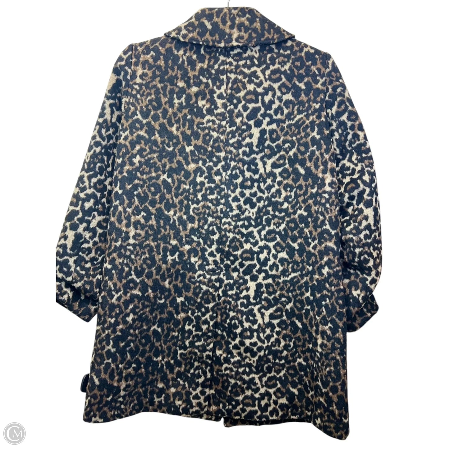Coat Peacoat By Max Studio In Animal Print, Size: S