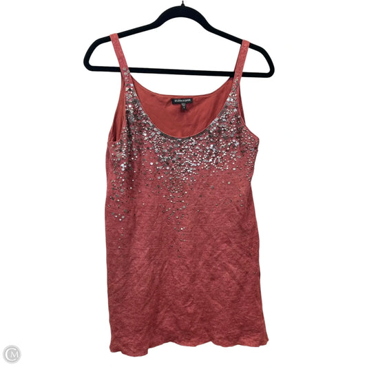 Tank Top Designer By Eileen Fisher In Red, Size: M
